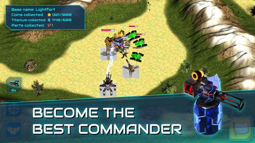 (对抗怪兽的方法原版)对抗怪兽：横版2D游戏中放置士兵的战略之战